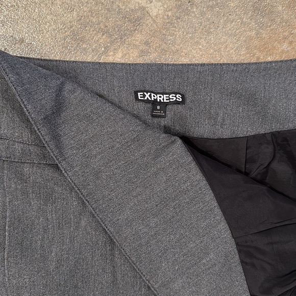Grey Express Pencil Skirt - Picture 6 of 6